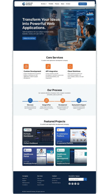Custom Web Applications