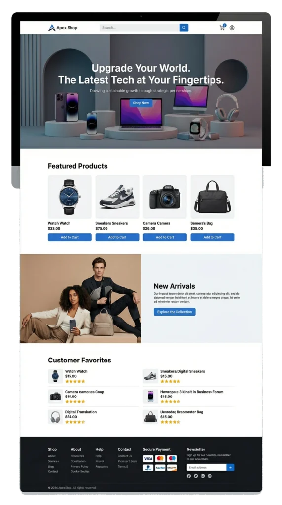 E-commerce Websites